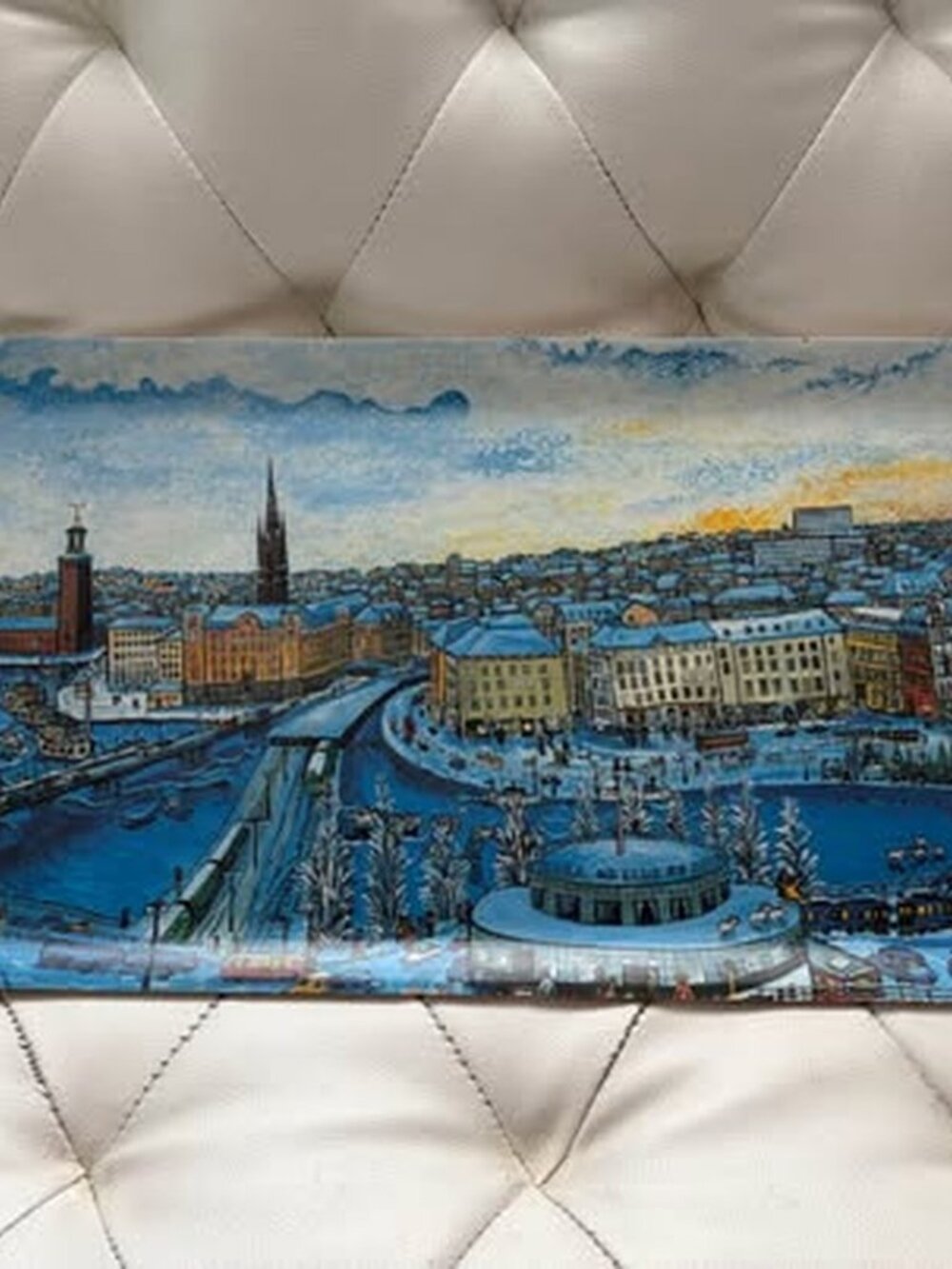 Bengt Elde Stockholm Winter Scene Serving Tray